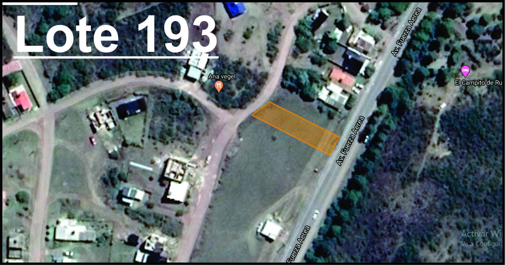 Referencia REF 147 LOTE VILLA RUMIPAL ZONA "E"