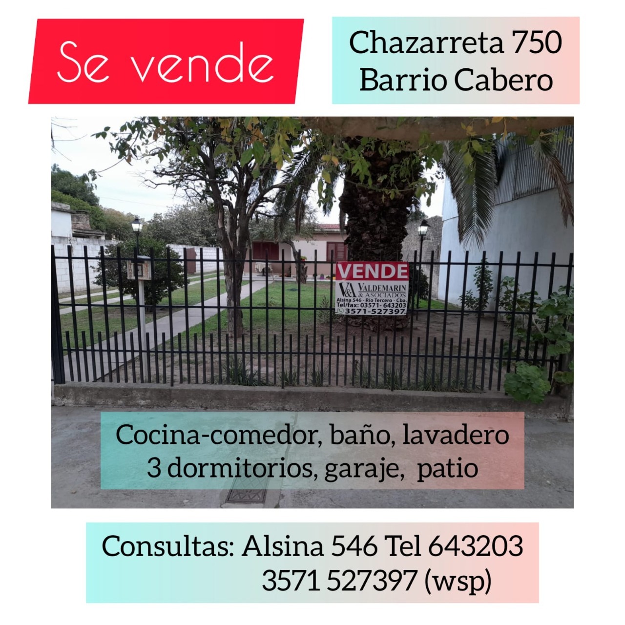Referencia ref 201 vivienda sobre Chazarreta